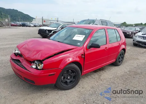 2001 Volkswagen Golf Gls Tdi from USA, damaged, VIN 9BWGP21J714018542